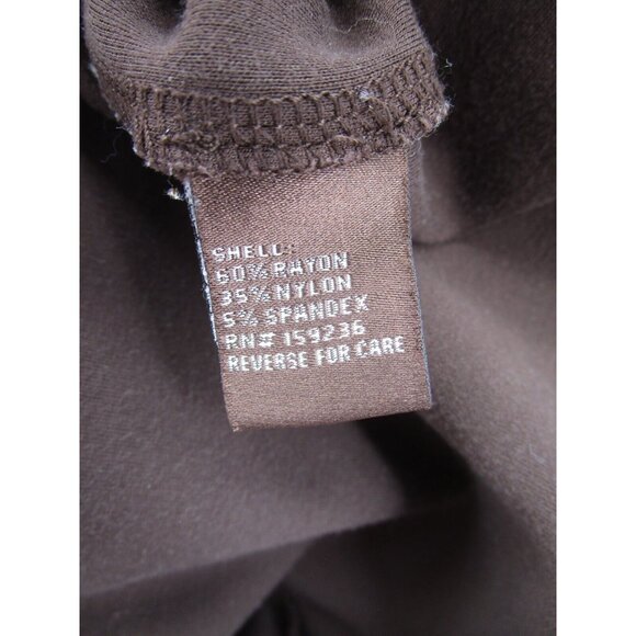 J Mclaughlin Pants 10 Wide Leg Trousers High Rise Stretch Zip Up - Picture 8 of 9